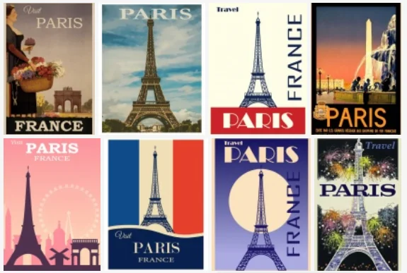 25Style Choose Paris France Travel Painting, Art Print Silk Poster Home Wall Decor
25Style Choose Paris France Travel Painting, Art Print Silk Poster Home Wall Decor