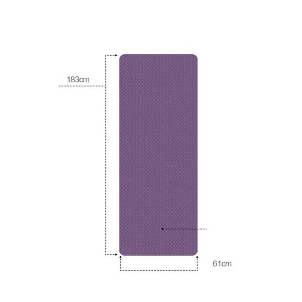 Portable Eco Tpe Yoga Mat Dark Purple High Density Anti-Slip Fitness Exercise Camping Mat Comfortable Durable Eva Support
Portable Eco Tpe Yoga Mat Dark Purple High Density Anti-Slip Fitness Exercise Camping Mat Comfortable Durable Eva Support