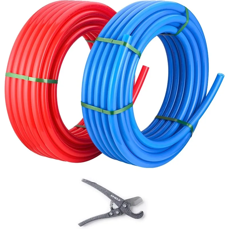 EFIELD PEX-b 3/4 Inch Tubing/Pipe NSF Certified For Potable Water, 2 Rolls X 100 Feet (200 ft) Length for Potable Water
EFIELD PEX-b 3/4 Inch Tubing/Pipe NSF Certified For Potable Water, 2 Rolls X 100 Feet (200 ft) Length for Potable Water
