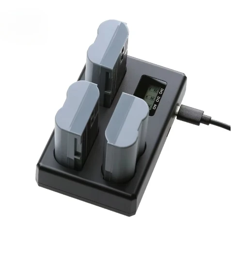 EN-EL15 EL15C Battery 3 Slot Charger for Nikon Camera D750 D800E Z5 D780 D7200 D800 D500 D610 Z7II Z6II D850 D7100 D7500 D600
EN-EL15 EL15C Battery 3 Slot Charger for Nikon Camera D750 D800E Z5 D780 D7200 D800 D500 D610 Z7II Z6II D850 D7100 D7500 D600