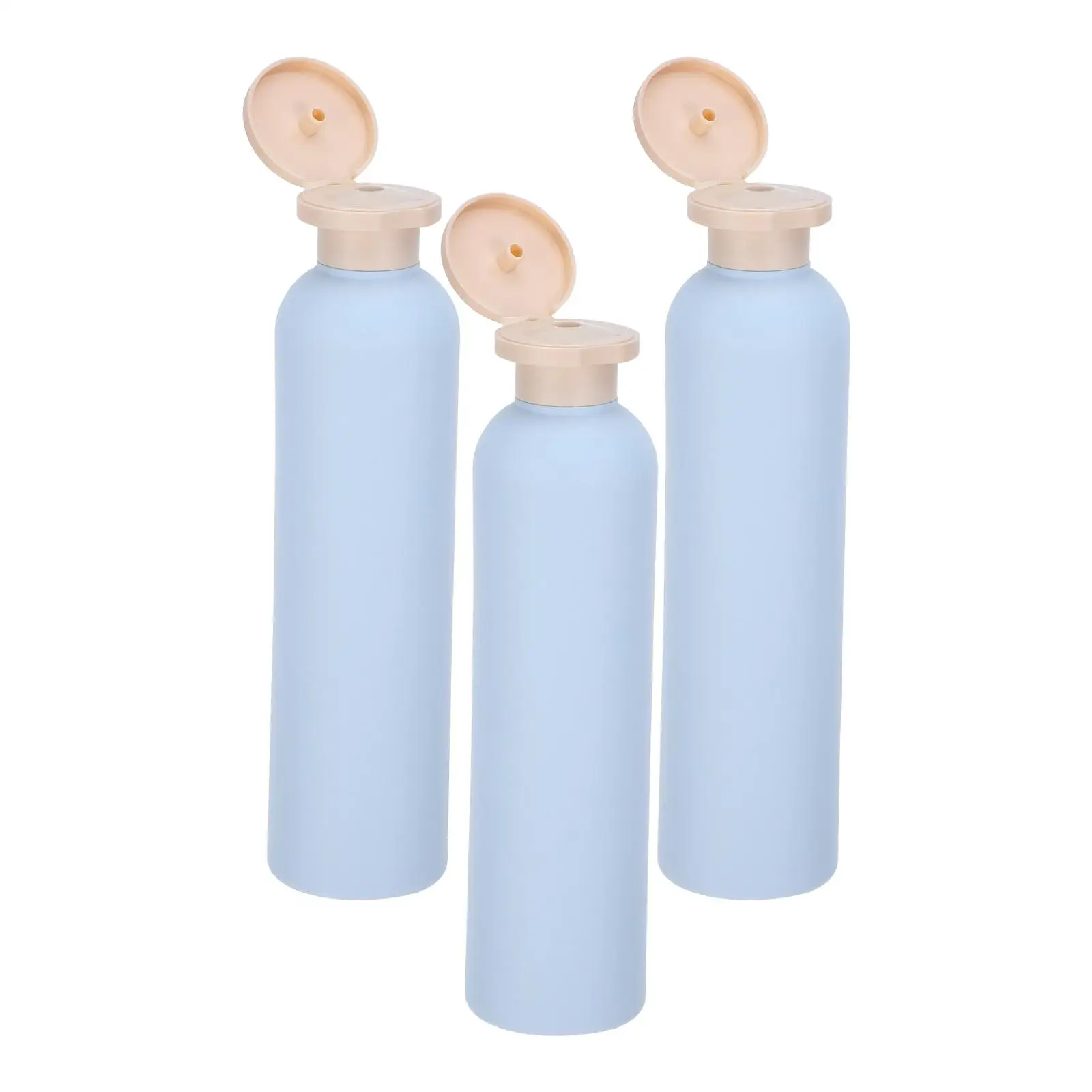 4 Pcs 260ml Blue Lotion Bottle Refillable Travel Shampoo Conditioner Leak Proof Toiletry HDPE Squeeze Storage
4 Pcs 260ml Blue Lotion Bottle Refillable Travel Shampoo Conditioner Leak Proof Toiletry HDPE Squeeze Storage