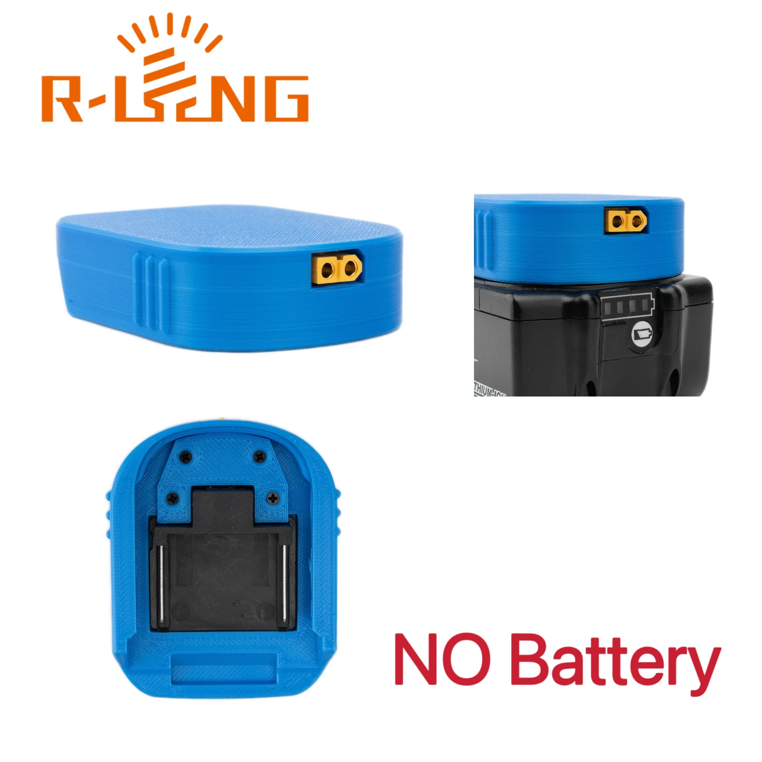 Plug and Play Battery DIY Adapter XT60 Female Connector For Makita 18V Li-ion Battery Power Tools Outdoor Power Supply
Plug and Play Battery DIY Adapter XT60 Female Connector For Makita 18V Li-ion Battery Power Tools Outdoor Power Supply