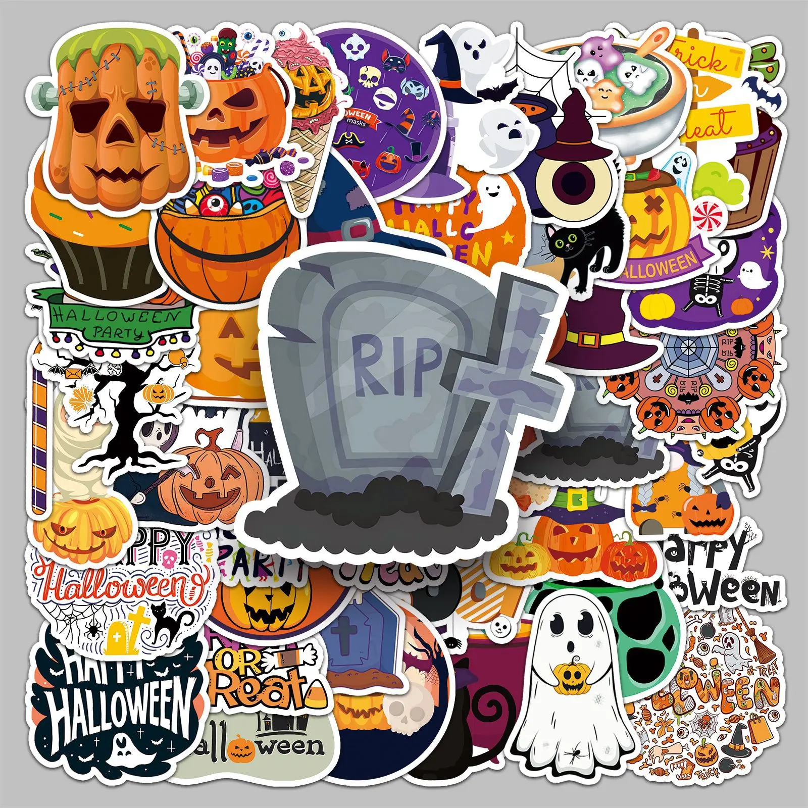 50 Halloween Stickers Cartoon Halloween Waterproof Holiday Decoration DIY Thermos Cup Computer Mobile Phone Stickers
50 Halloween Stickers Cartoon Halloween Waterproof Holiday Decoration DIY Thermos Cup Computer Mobile Phone Stickers