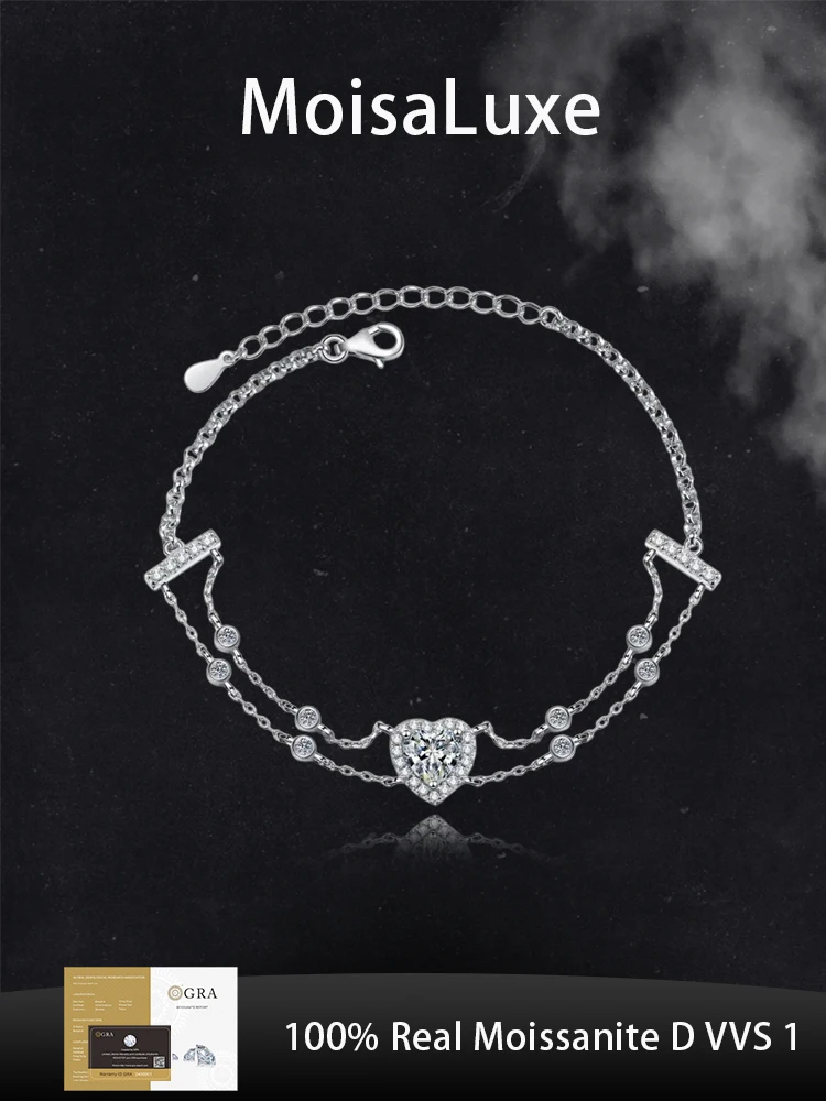 MoisaLuxe Official Store Moissanite Plata Sterling 925 Silver Bracelet Royal Blue Color Treasure Square Fashion Jewelry
MoisaLuxe Official Store Moissanite Plata Sterling 925 Silver Bracelet Royal Blue Color Treasure Square Fashion Jewelry