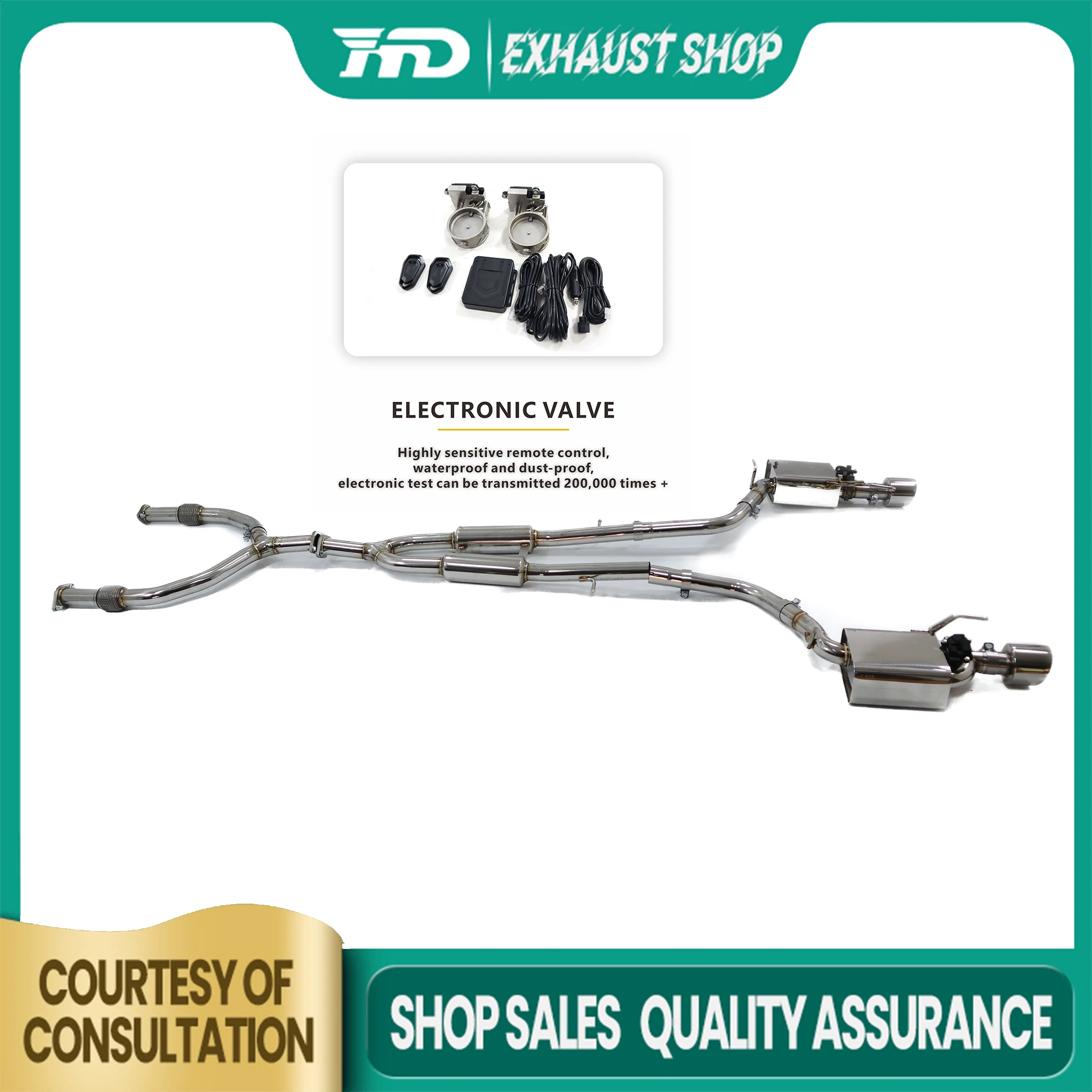 High Quality Catback For Infiniti G37 3.7L Stainless Steel Electronic Valve Muffler Tips Non-destructive Installation HMD
High Quality Catback For Infiniti G37 3.7L Stainless Steel Electronic Valve Muffler Tips Non-destructive Installation HMD