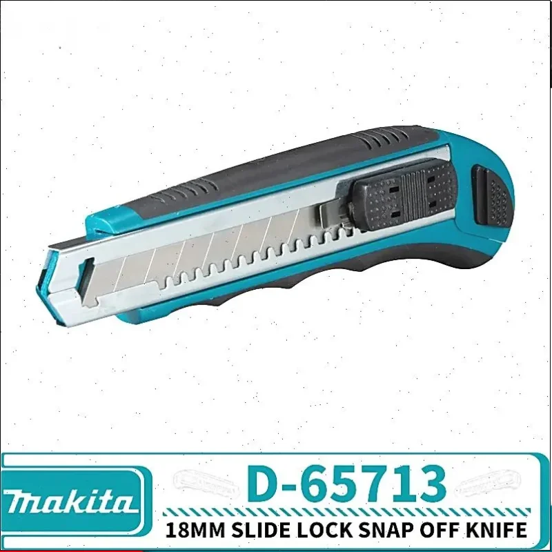 Makita D-65713 Utility Knife Multifunction Retractable Box Cutter Portable Office Home Courier Unboxing Knife Cutting Tool
Makita D-65713 Utility Knife Multifunction Retractable Box Cutter Portable Office Home Courier Unboxing Knife Cutting Tool