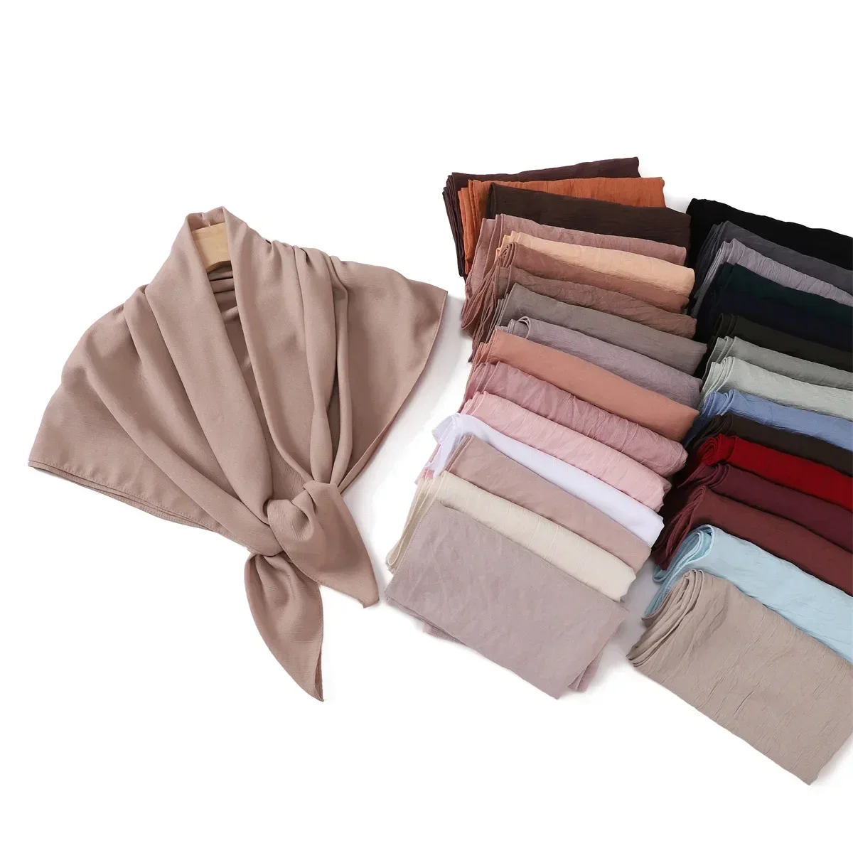 Women High Quality Muslim Hijab Shawls Plain Wrap Headband Islamic Ramadan Scarves 90*90cm Square Scarf Turban Bandanas Kerchief
Women High Quality Muslim Hijab Shawls Plain Wrap Headband Islamic Ramadan Scarves 90*90cm Square Scarf Turban Bandanas Kerchief