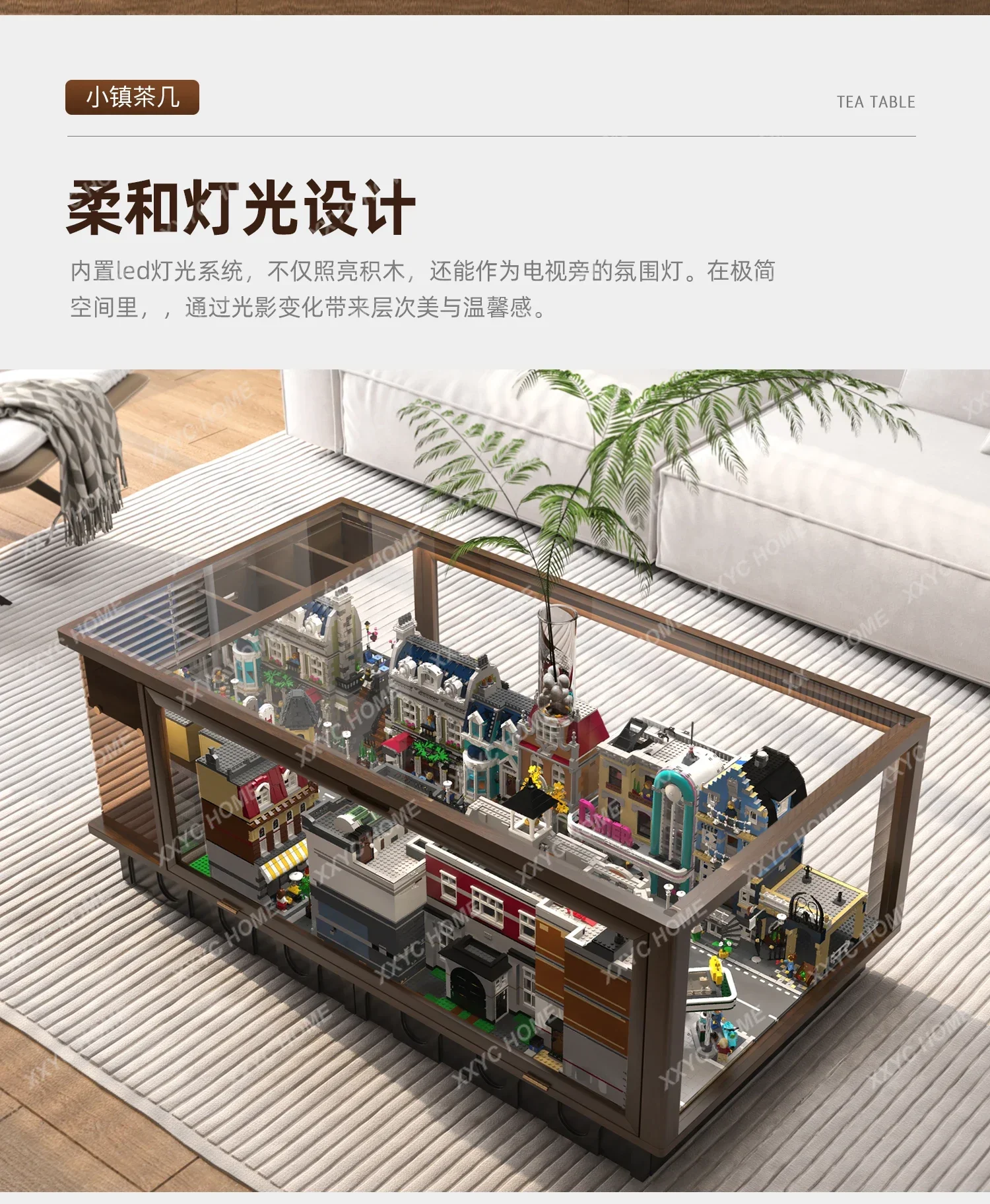 YYStorage Display Coffee Table Home Living Room Modern Simple High-end and fashionable
YYStorage Display Coffee Table Home Living Room Modern Simple High-end and fashionable