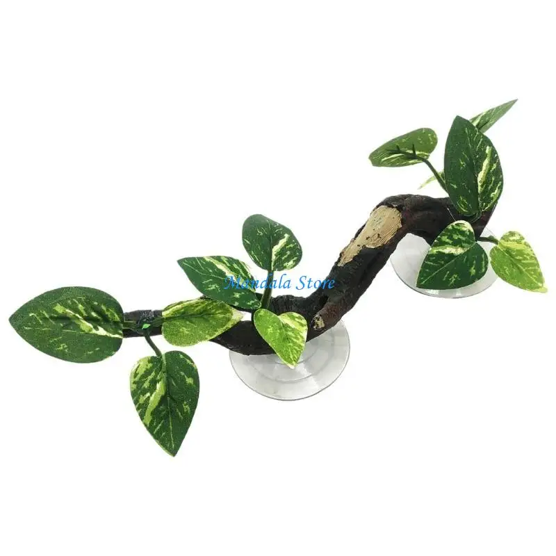 U2JC Terrarium Plant for Lizards Artificial Climbing Branch Reptiles Corner Branch Fish Tanks Accessories Pet Habitats Decors
U2JC Terrarium Plant for Lizards Artificial Climbing Branch Reptiles Corner Branch Fish Tanks Accessories Pet Habitats Decors