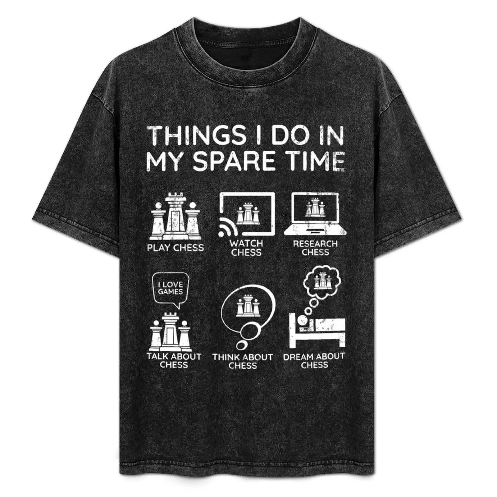 Things I Do In My Spare Time Chess Player T-Shirt sweat shirts graphic cute tops anime plus size men clothing
Things I Do In My Spare Time Chess Player T-Shirt sweat shirts graphic cute tops anime plus size men clothing