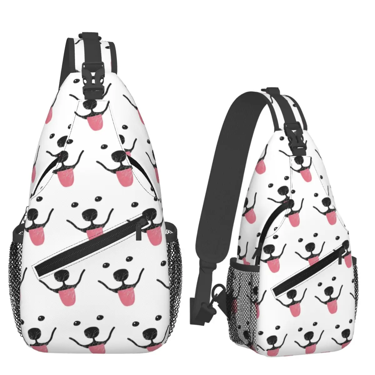 Funny Samoyed Chest Bag Men Sling Crossbody Backpack Chest Bag Travel Hiking Daypack Shoulder Bag
Funny Samoyed Chest Bag Men Sling Crossbody Backpack Chest Bag Travel Hiking Daypack Shoulder Bag