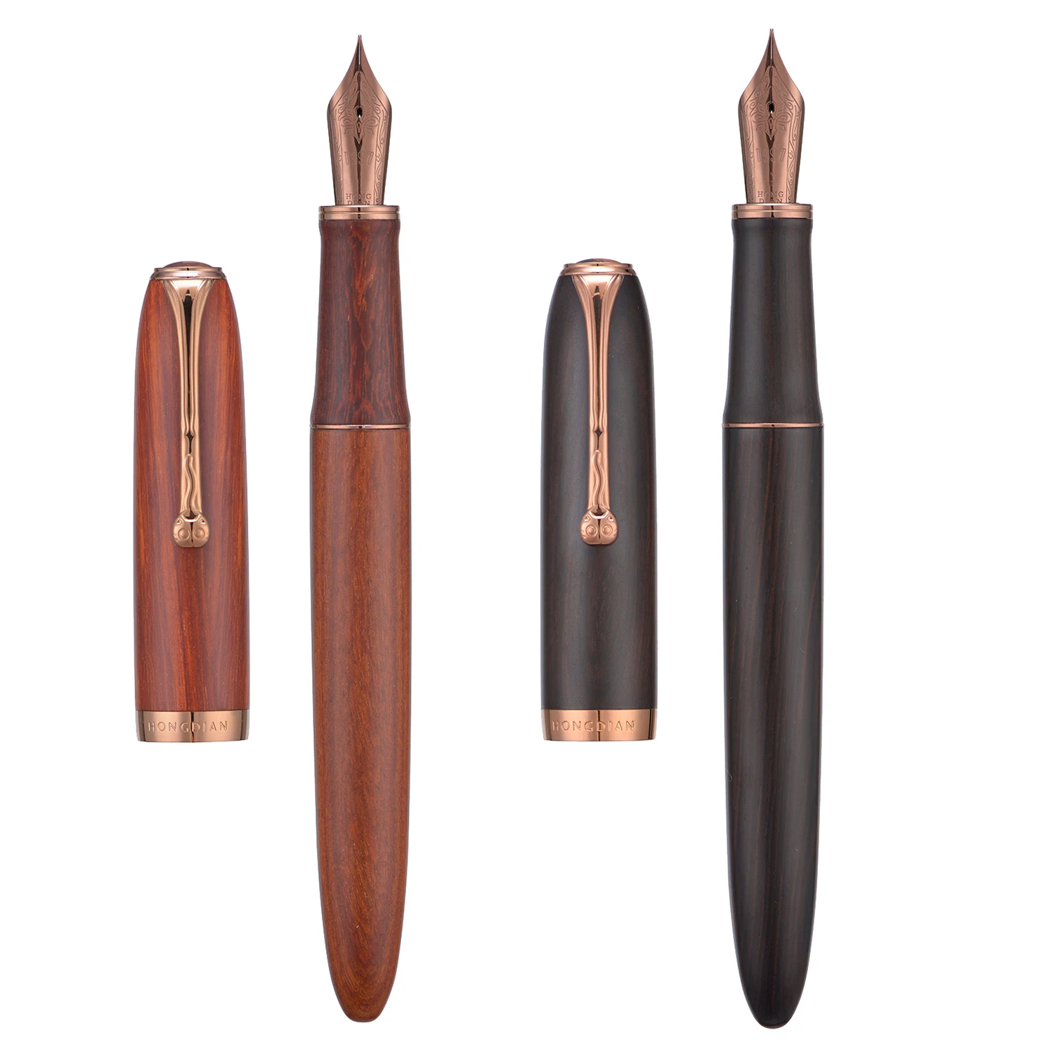 Hongdian A10 Natural Wooden Fountain Pen EF F Nib Brown Black with Converter Office Writing Gift Pen
Hongdian A10 Natural Wooden Fountain Pen EF F Nib Brown Black with Converter Office Writing Gift Pen