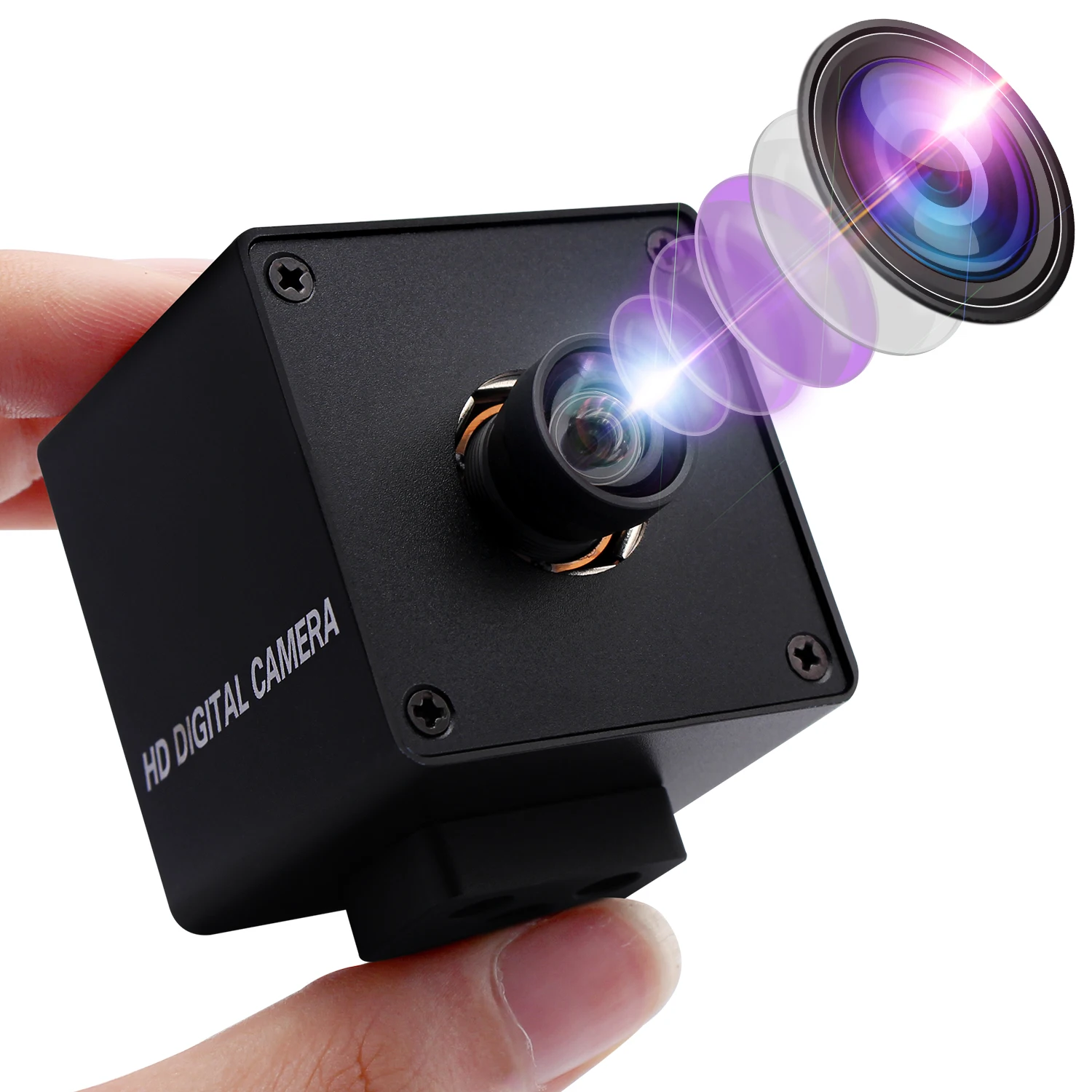 HD IMX415 Ultra HD 3840*2160 30FPS 4k Auto Focus Usb Camera Raspberry Pi with No Distortion Lens for Biometric Scanning
HD IMX415 Ultra HD 3840*2160 30FPS 4k Auto Focus Usb Camera Raspberry Pi with No Distortion Lens for Biometric Scanning