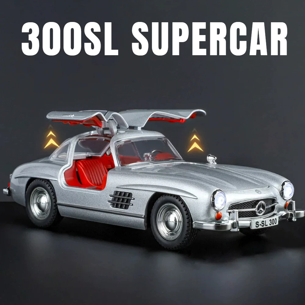 1:24 Scale 300SL S400L Car Model Toy Pull Back Doors Opened Supercar Alloy Diecast Vehicles Models Ornaments Gifts for Friend
1:24 Scale 300SL S400L Car Model Toy Pull Back Doors Opened Supercar Alloy Diecast Vehicles Models Ornaments Gifts for Friend