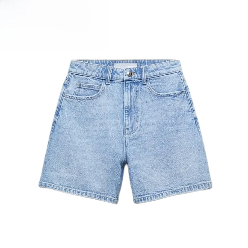 High Waist Comfortable Straight Leg Jeans ort Pants Women's Faion Waed Denim Loose Fit Summer Seasonal Casual Trousers
High Waist Comfortable Straight Leg Jeans ort Pants Women's Faion Waed Denim Loose Fit Summer Seasonal Casual Trousers