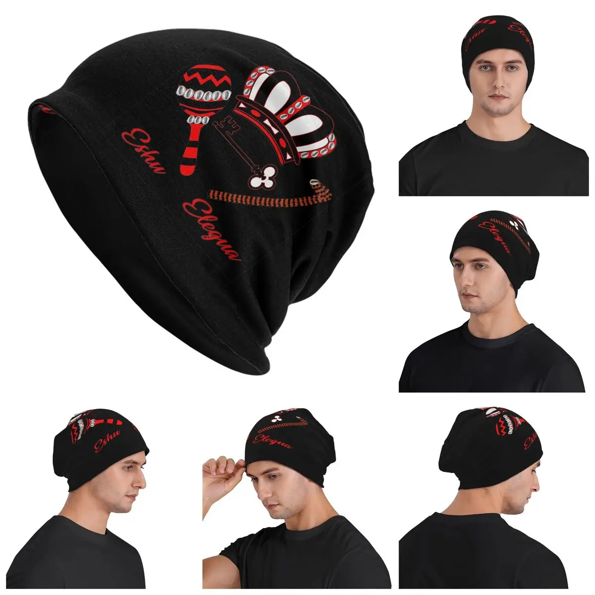 Eshu Eleggua Crown Warm Knitted Cap Hip Hop Bonnet Hat Autumn Winter Outdoor Beanies Hats for Unisex Adult
Eshu Eleggua Crown Warm Knitted Cap Hip Hop Bonnet Hat Autumn Winter Outdoor Beanies Hats for Unisex Adult