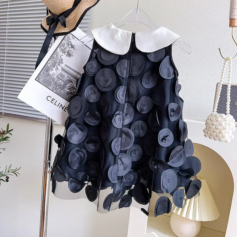 Korean Flower Girl Dresses Korean Party Kids Dress 2 3 4 5 6 7Yrs Summer Girls Dress Sleeveless Black Mesh Princess Dress
Korean Flower Girl Dresses Korean Party Kids Dress 2 3 4 5 6 7Yrs Summer Girls Dress Sleeveless Black Mesh Princess Dress