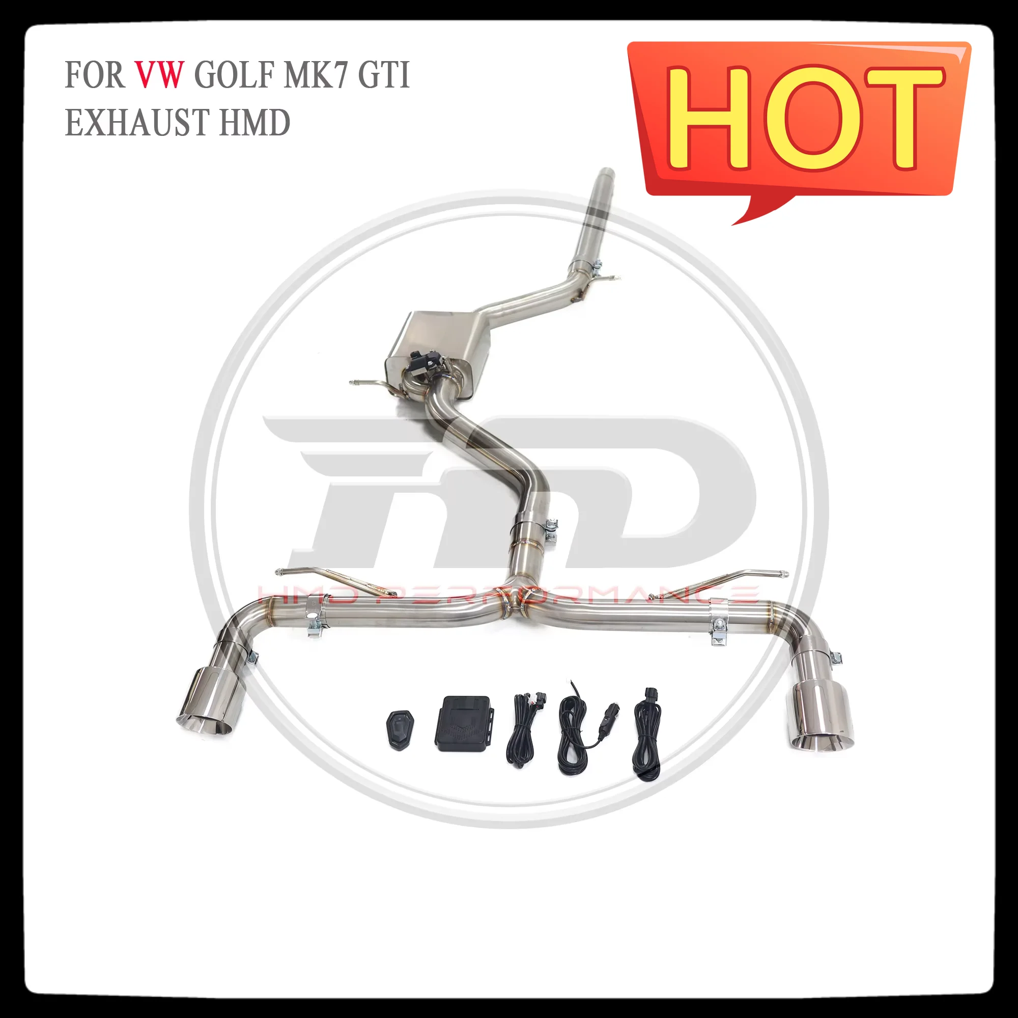 HMD Stainless Steel Exhaust System Performance Catback For Volkswagen Golf MK6 GTI 2.0 TFSI 2008-2013
HMD Stainless Steel Exhaust System Performance Catback For Volkswagen Golf MK6 GTI 2.0 TFSI 2008-2013