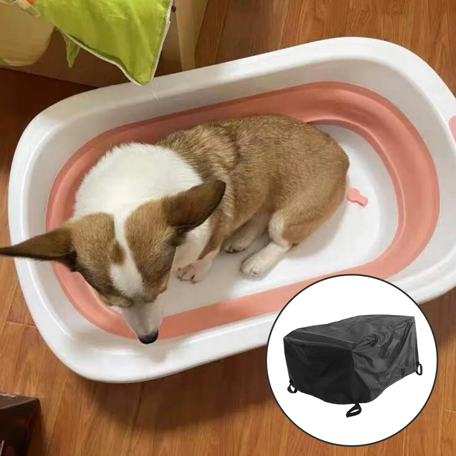 Foldable Pet Bathtub Cover Reusable Elevated Bath Durable Waterproof Practical Grooming Accessory Pet Bathtub Cap
Foldable Pet Bathtub Cover Reusable Elevated Bath Durable Waterproof Practical Grooming Accessory Pet Bathtub Cap