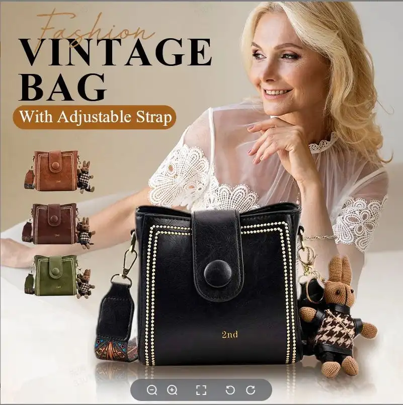 Crossbody Bag for Women Vintage Fashion Shoulder Bag Large Capacity Shoulder Messenger Bag Purse Daily Use with Adjustable Strap
Crossbody Bag for Women Vintage Fashion Shoulder Bag Large Capacity Shoulder Messenger Bag Purse Daily Use with Adjustable Strap