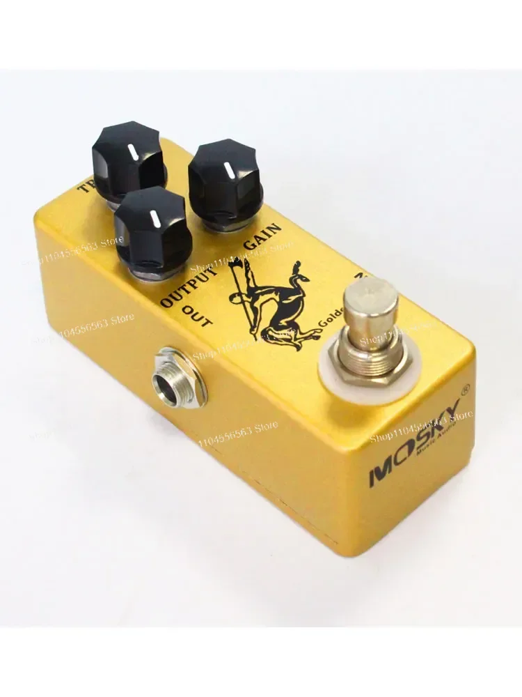 Эффектор толкателя перегрузки электрогитары — ручная репродукция Jinkela Remy Martin, цельный дизайн
Эффектор толкателя перегрузки электрогитары — ручная репродукция Jinkela Remy Martin, цельный дизайн