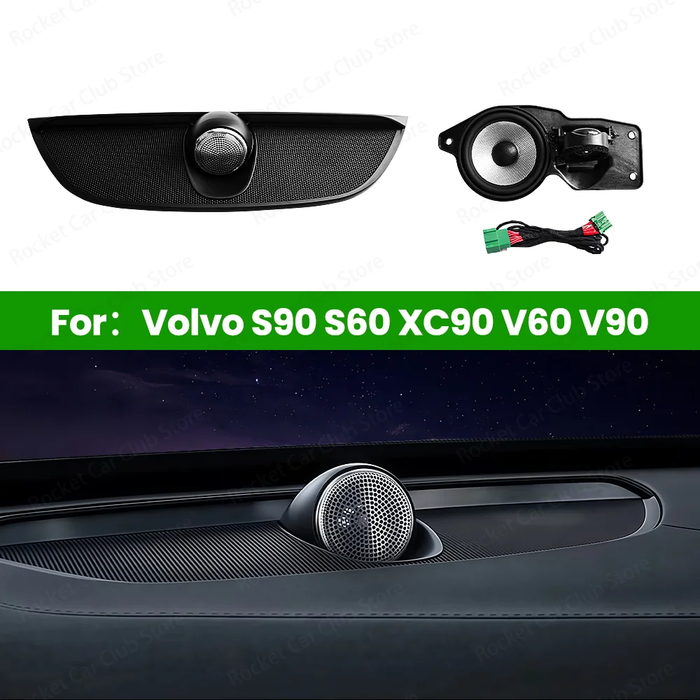 For Volvo S90 S60 XC90 V60 V90 2017-2026 Car Plug and play, easy to install Central control instrument panel center speaker
For Volvo S90 S60 XC90 V60 V90 2017-2026 Car Plug and play, easy to install Central control instrument panel center speaker