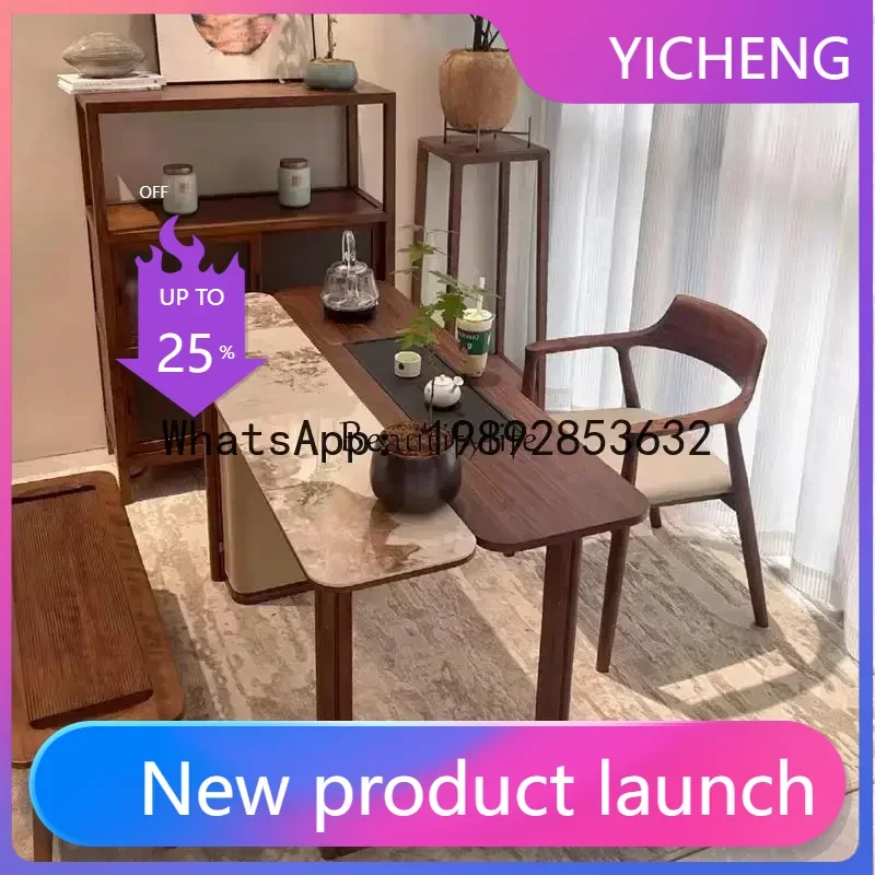 LYY 3Walnut solid wood rock slab tea table household balcony small apartment light luxury high-end
LYY 3Walnut solid wood rock slab tea table household balcony small apartment light luxury high-end