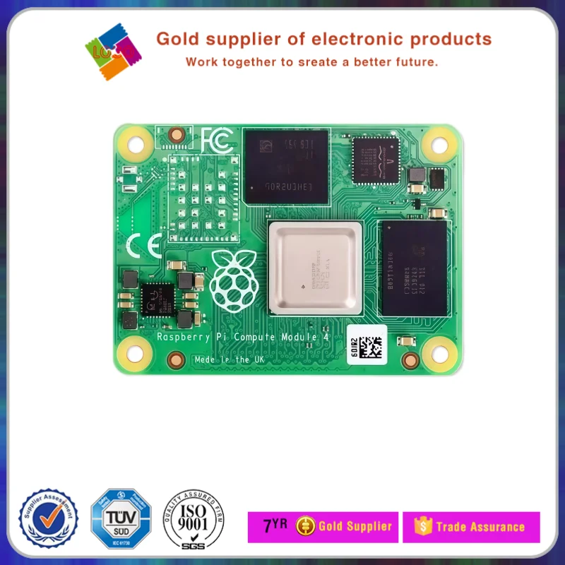 Raspberry Pi CM4 Compute Module 4GB RAM 16GB eMMC System on Module CM4004016 Wireless LAN Bluetooth Industrial
Raspberry Pi CM4 Compute Module 4GB RAM 16GB eMMC System on Module CM4004016 Wireless LAN Bluetooth Industrial