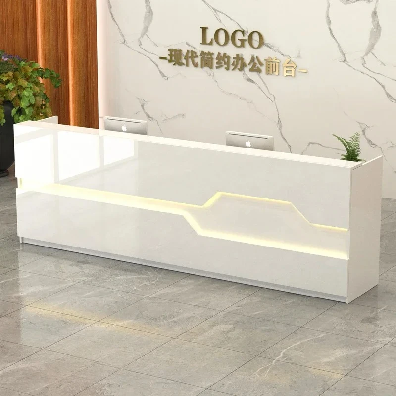 Nordic Simple Luxury Reception Desk Counter Decorations Reception Desks Beauty Modern Escritorio De Recepcion Salon Furniture
Nordic Simple Luxury Reception Desk Counter Decorations Reception Desks Beauty Modern Escritorio De Recepcion Salon Furniture