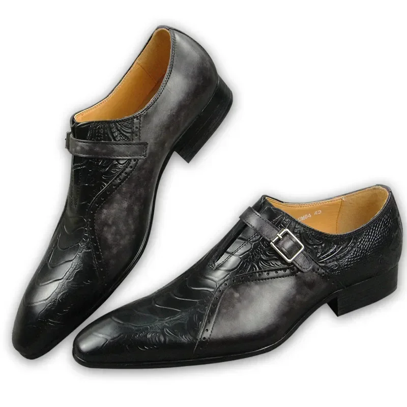 Men's Office Shoes New Fashion Single Product Modern Style High Quality Handmade Oxford Black Designe Business Shoes For Men
Men's Office Shoes New Fashion Single Product Modern Style High Quality Handmade Oxford Black Designe Business Shoes For Men