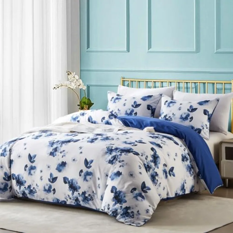 Duvet Cover Size Set Boho Floral Pattern Duvet Cover Set for Size Bed Vintage Soft Bedding Leaf Print Duvet Cover with Pillowca
Duvet Cover Size Set Boho Floral Pattern Duvet Cover Set for Size Bed Vintage Soft Bedding Leaf Print Duvet Cover with Pillowca