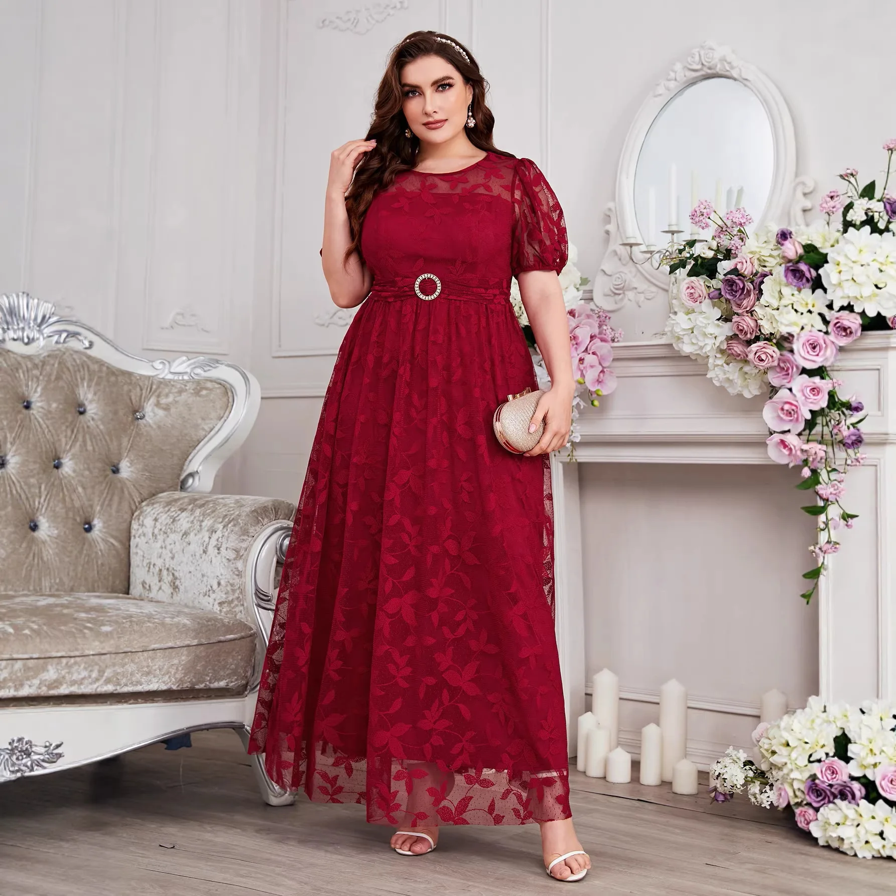 2026-08 Mesh Plus Size Women's Dress Short Sleeve Long Dress Print Casual 2026 Party Summer Elegant Casual Y2k Casual Y2K
2026-08 Mesh Plus Size Women's Dress Short Sleeve Long Dress Print Casual 2026 Party Summer Elegant Casual Y2k Casual Y2K