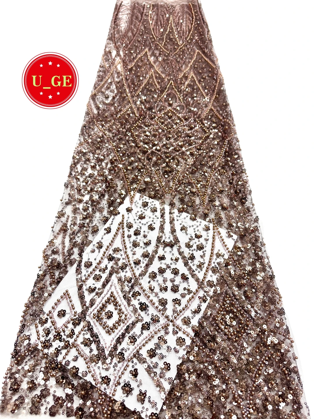 Новейшая роскошная ткань высшего качества 2026 года: элегантное ультрамягкое сетчатое кружево с пайетками и бисером для свадебных и вечерних платьев U_GE5689
Новейшая роскошная ткань высшего качества 2026 года: элегантное ультрамягкое сетчатое кружево с пайетками и бисером для свадебных и вечерних платьев U_GE5689