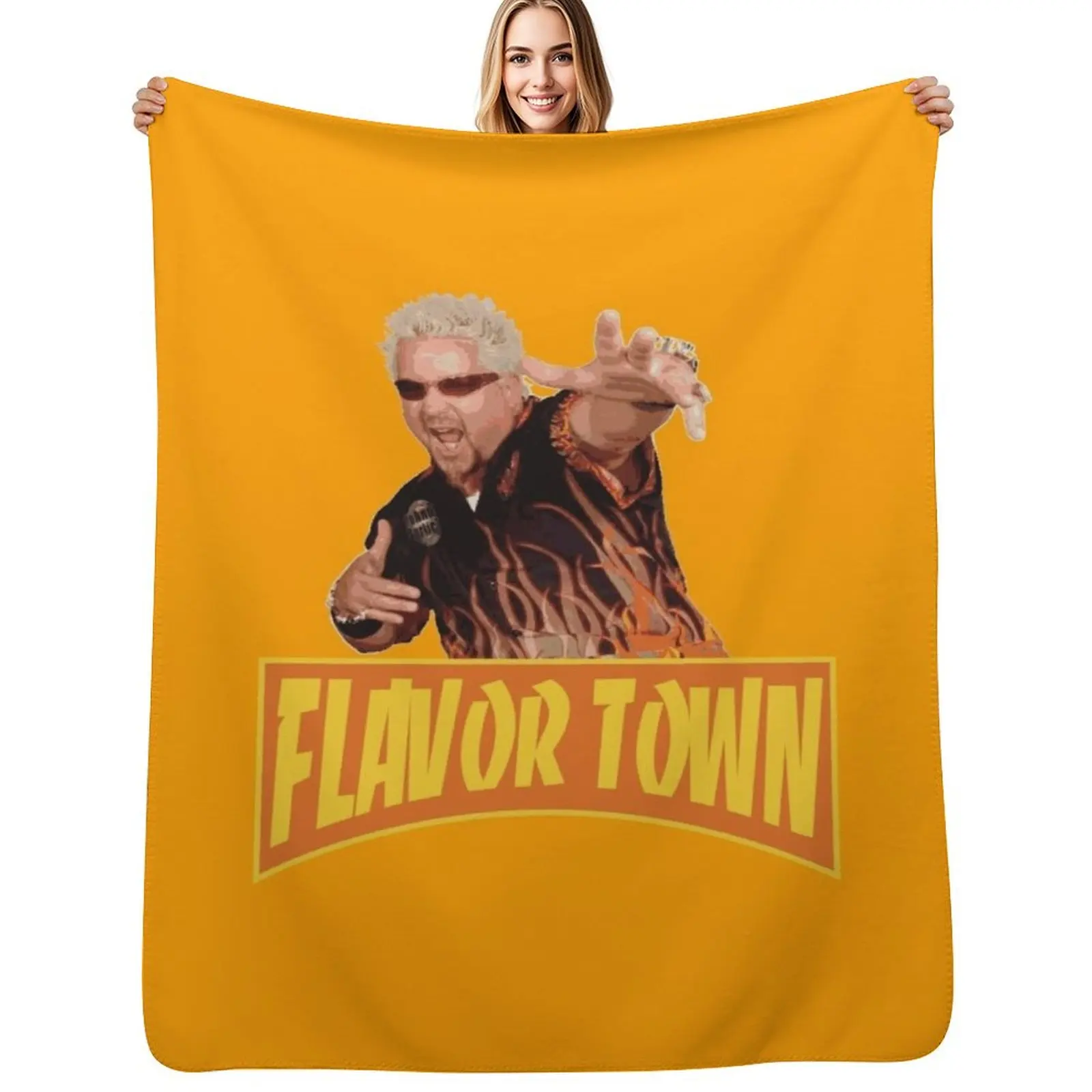 FLAVOR TOWN USA - GUY FlERl Throw Blanket Sofa Throw Sleeping Bag For Decorative Sofa bed plaid Blankets
FLAVOR TOWN USA - GUY FlERl Throw Blanket Sofa Throw Sleeping Bag For Decorative Sofa bed plaid Blankets