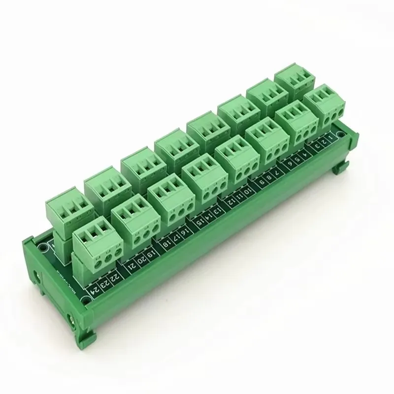 Монтаж на DIN-рейку 15A/300V 8x3позиционный распределительный модуль винтовой клеммной колодки
Монтаж на DIN-рейку 15A/300V 8x3позиционный распределительный модуль винтовой клеммной колодки