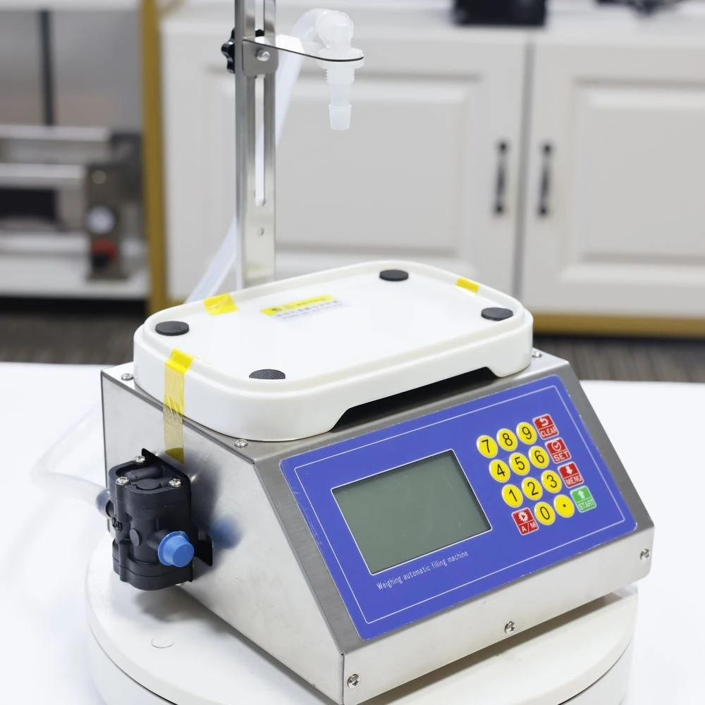CSY-3200 Small Liquid Filling Machine Weighing Quantitative Filler 3.2L/min Wine Oil Drinks Dispenser Household Digital Display
CSY-3200 Small Liquid Filling Machine Weighing Quantitative Filler 3.2L/min Wine Oil Drinks Dispenser Household Digital Display