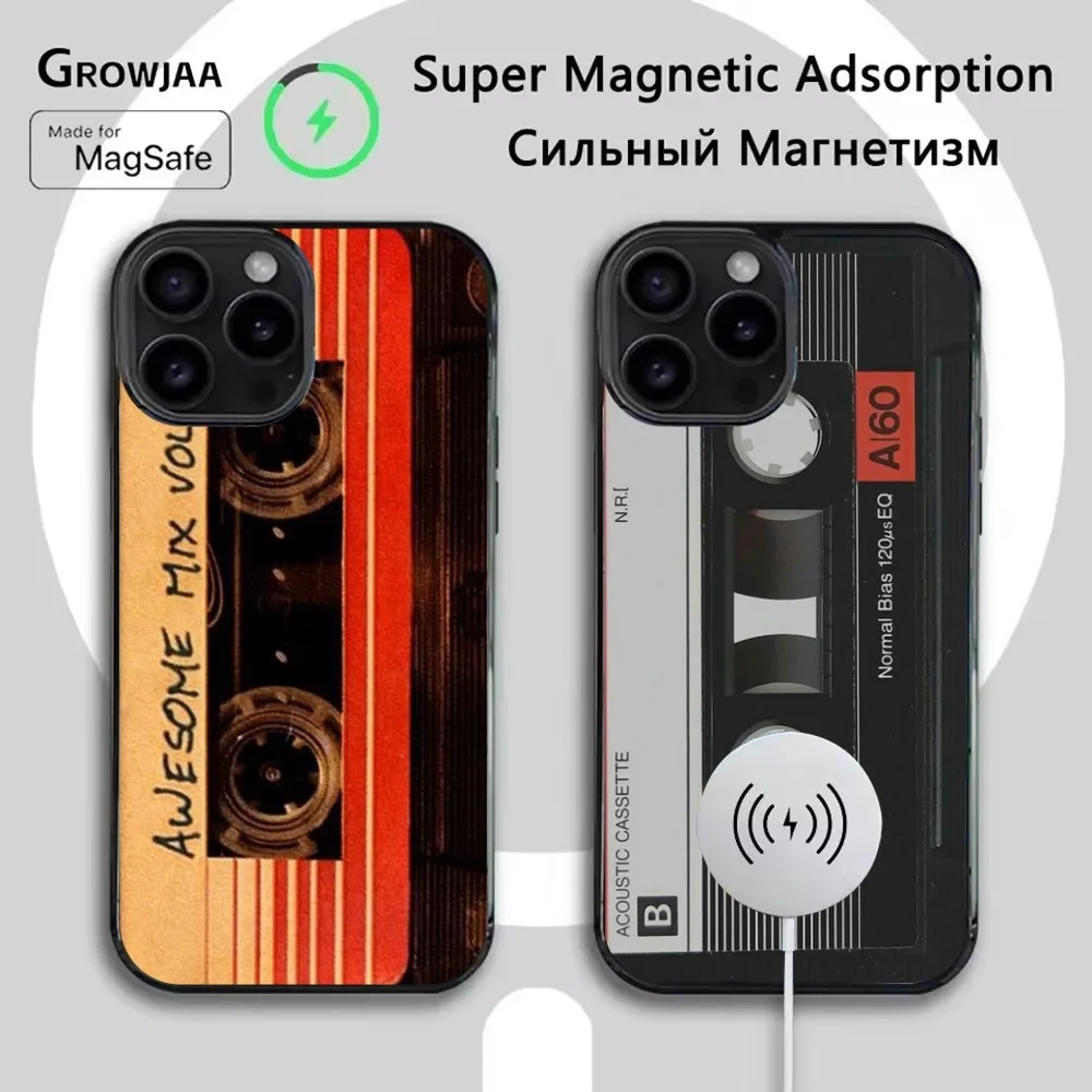 Retro Cassette Tape Case Phone Case For iPhone 16e,16,15,14,13,12,11,Plus,Pro,Max,Mini Magsafe Magnetic Wireless Charging
Retro Cassette Tape Case Phone Case For iPhone 16e,16,15,14,13,12,11,Plus,Pro,Max,Mini Magsafe Magnetic Wireless Charging