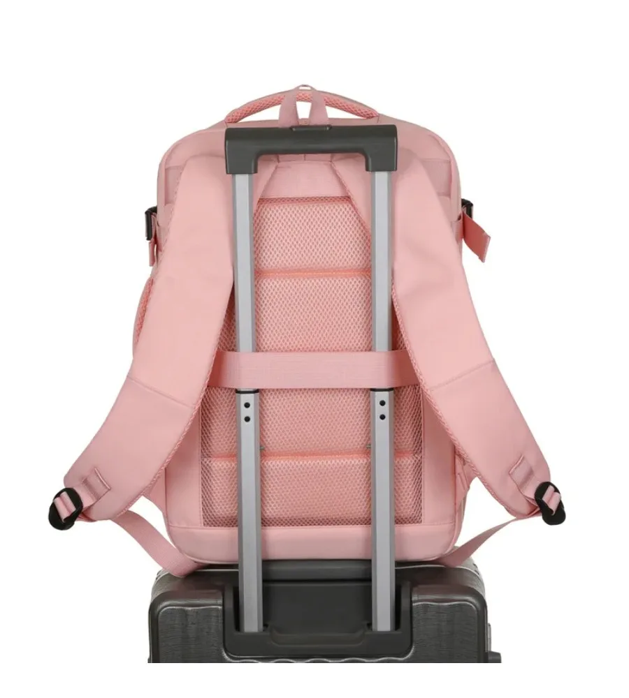Multi functional backpack with trolley sleeve large capacity for business commuting travel and laptop storage
Multi functional backpack with trolley sleeve large capacity for business commuting travel and laptop storage