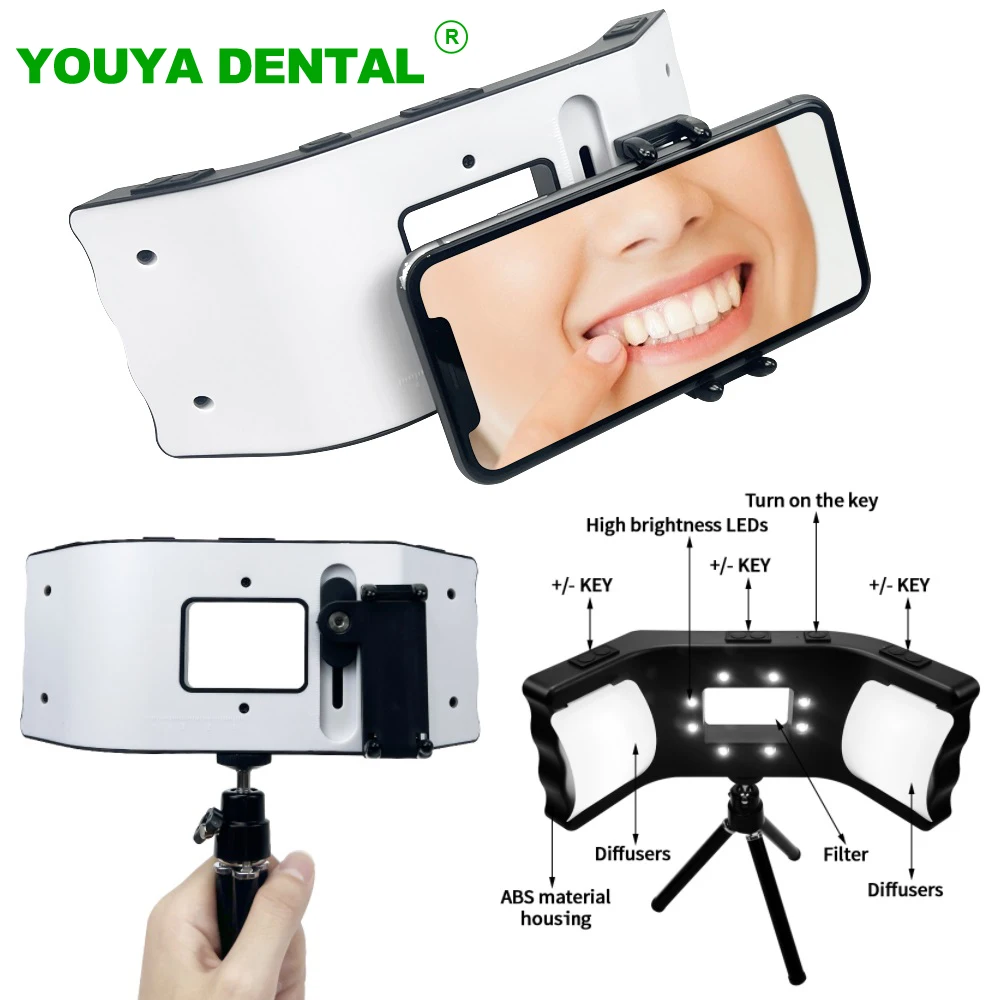 Dental Photography Flash Light Supply Bright Environment LED Oral Filling Lamp Photo Macro Intraoral Light Dentistry Equipment
Dental Photography Flash Light Supply Bright Environment LED Oral Filling Lamp Photo Macro Intraoral Light Dentistry Equipment