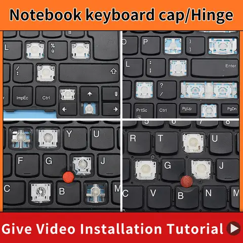 Replacement Keycap Key Cap Hinge for Lenovo ThinkPad T470 T480 Keyboard A475 A485 Notebook Keyboard