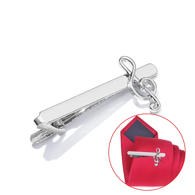 Fashion Men Musical Note Tie Clip Silver Business Tie Statement Decor Jewelry
Fashion Men Musical Note Tie Clip Silver Business Tie Statement Decor Jewelry