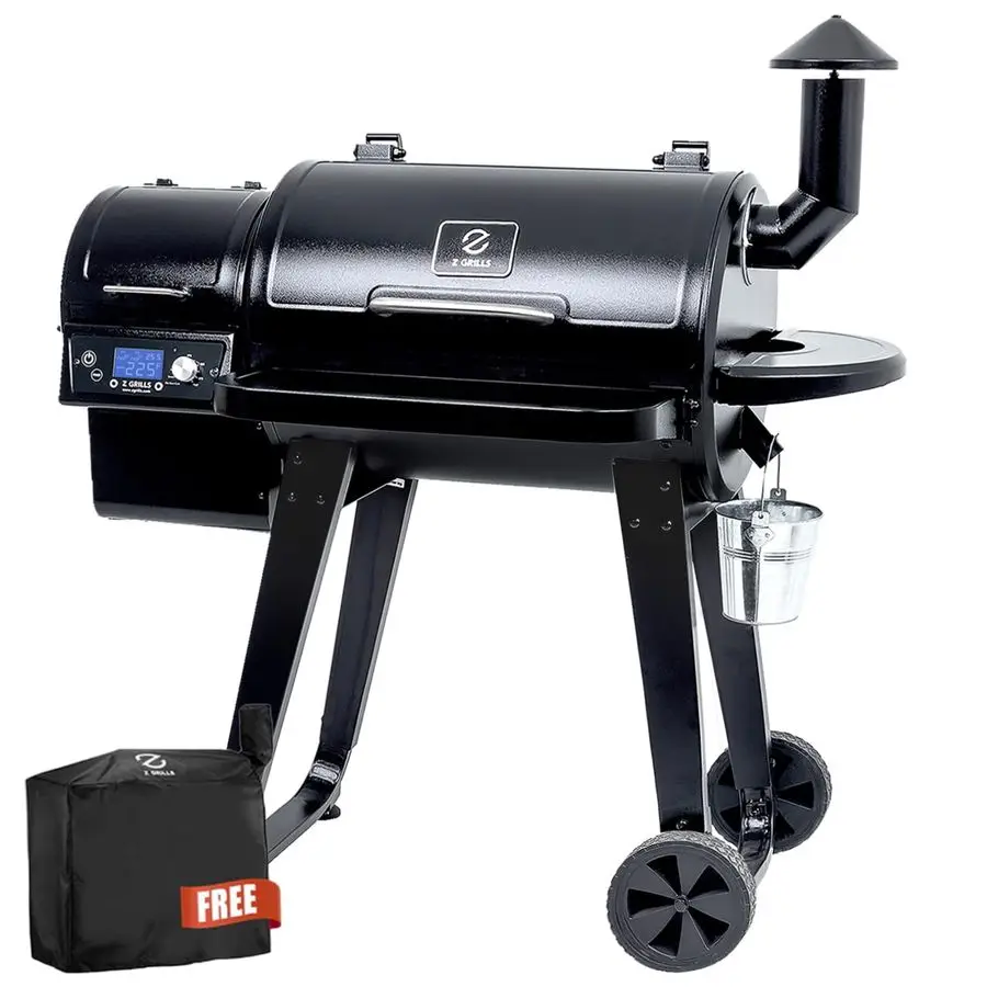 Wood Pellet Grill amp Smoker with PID V3.0 Controller, 459 Sq in Cook Area, Meat Probe, Foldable Shelf, 8 in 1 BBQ Grill
Wood Pellet Grill amp Smoker with PID V3.0 Controller, 459 Sq in Cook Area, Meat Probe, Foldable Shelf, 8 in 1 BBQ Grill
