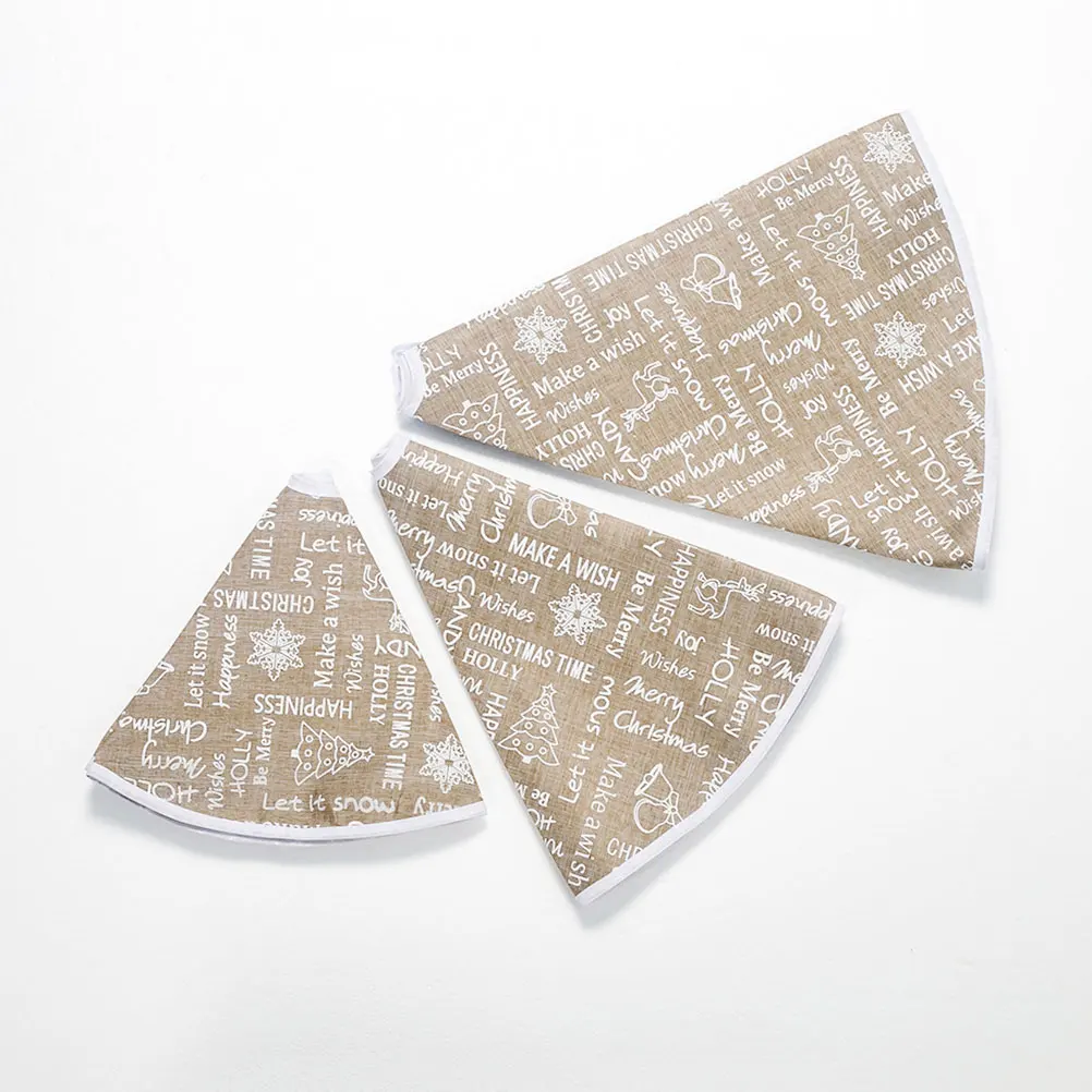 Christmas Tree Skirt Round Shape 100Cm Cloth Letter Printed Tree Skirt Decoration Festive Home Holiday Party Apron
Christmas Tree Skirt Round Shape 100Cm Cloth Letter Printed Tree Skirt Decoration Festive Home Holiday Party Apron