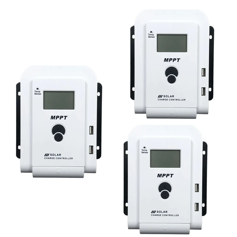 MPPT Solar Charge Controller With LCD Display PV Solar Regulator 12V 24V Auto Controller Dual USB For Solar Panel
MPPT Solar Charge Controller With LCD Display PV Solar Regulator 12V 24V Auto Controller Dual USB For Solar Panel