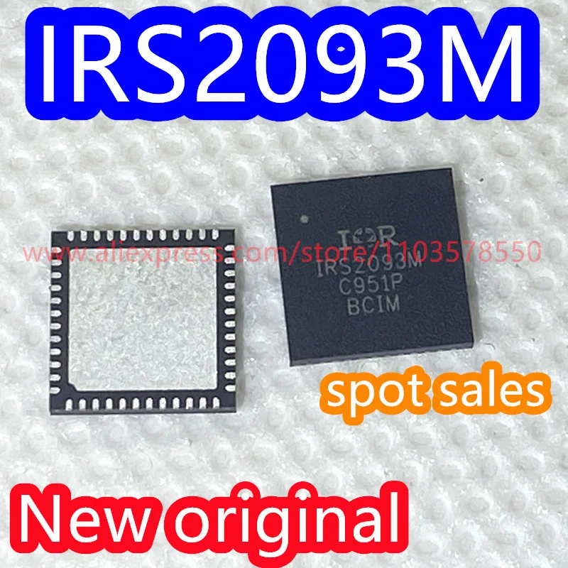 (5PCS) 100% New original IRS2093MTRPBF IRS2093 SMT QFN48 audio amplifier chip IRS2093M
(5PCS) 100% New original IRS2093MTRPBF IRS2093 SMT QFN48 audio amplifier chip IRS2093M