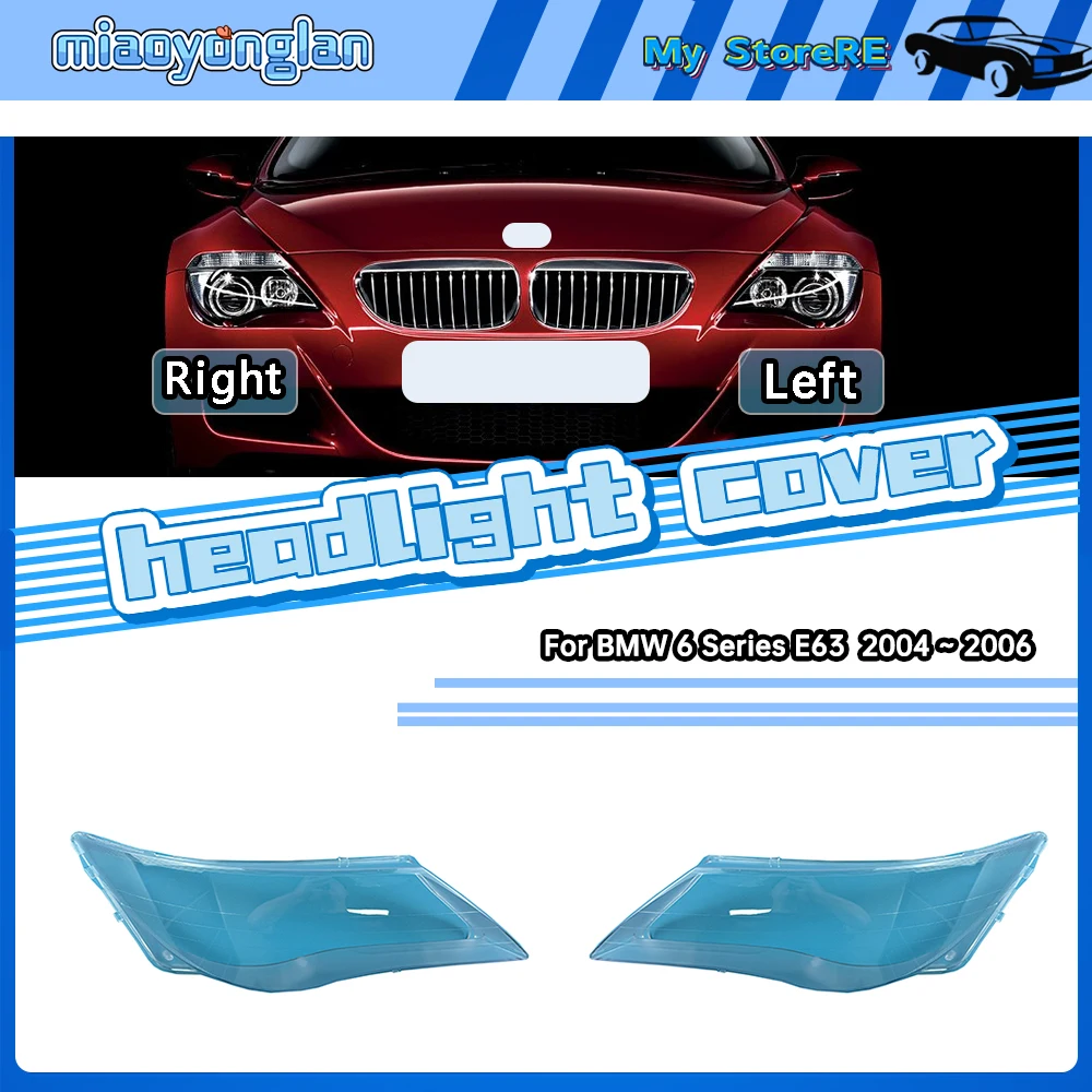 For BMW 6 Series E63 630 645 650 2004 2005 2006 Headlamp Cover Transparent Headlight Lens Plexiglass Replace Original Lampshade
For BMW 6 Series E63 630 645 650 2004 2005 2006 Headlamp Cover Transparent Headlight Lens Plexiglass Replace Original Lampshade