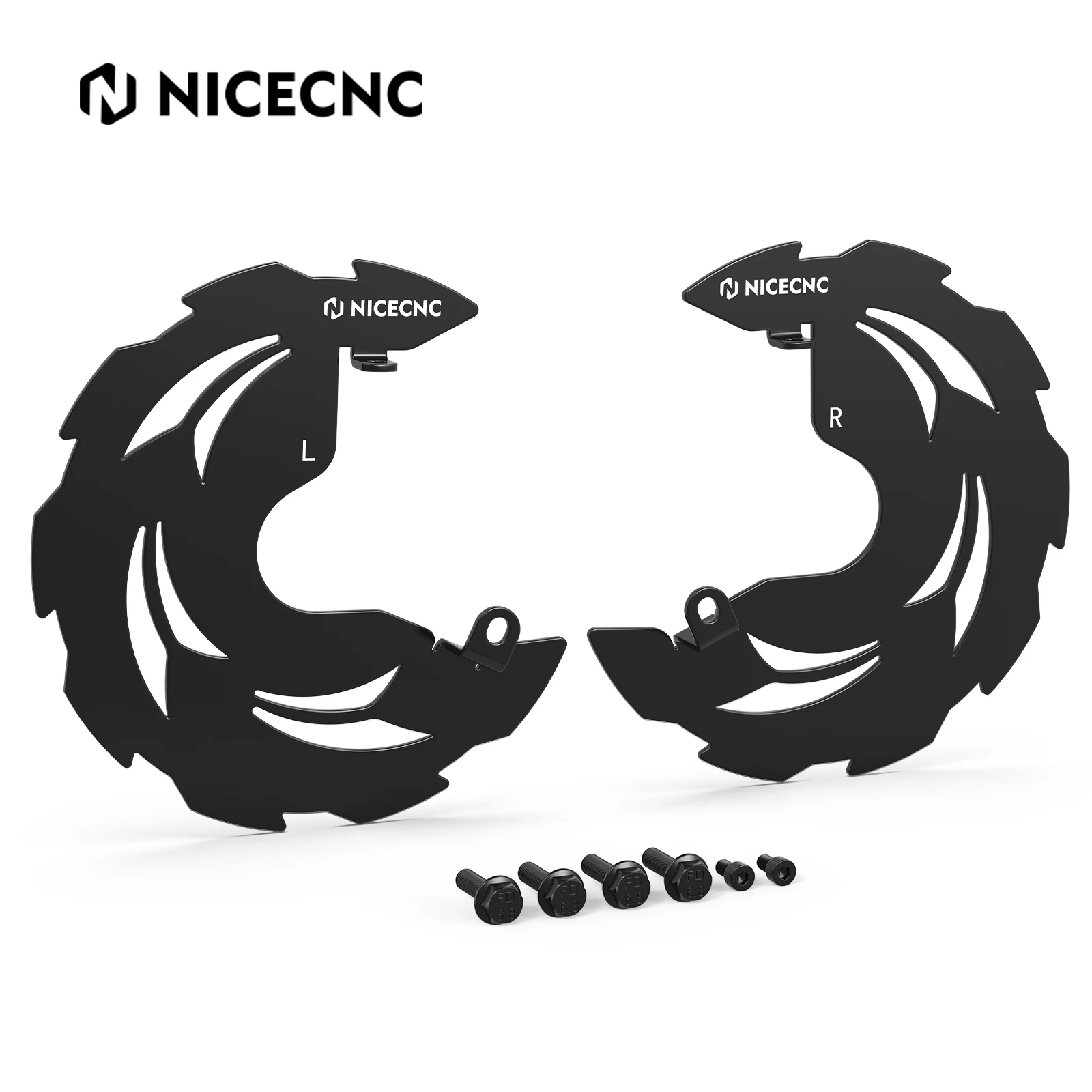 NICECNC 2 Pcs TRX 450R Front Brake Rotor Guard Protector Aluminum ATV Part #45331-HP1-600 for Honda TRX450R TRX450ER 2006-2009
NICECNC 2 Pcs TRX 450R Front Brake Rotor Guard Protector Aluminum ATV Part #45331-HP1-600 for Honda TRX450R TRX450ER 2006-2009