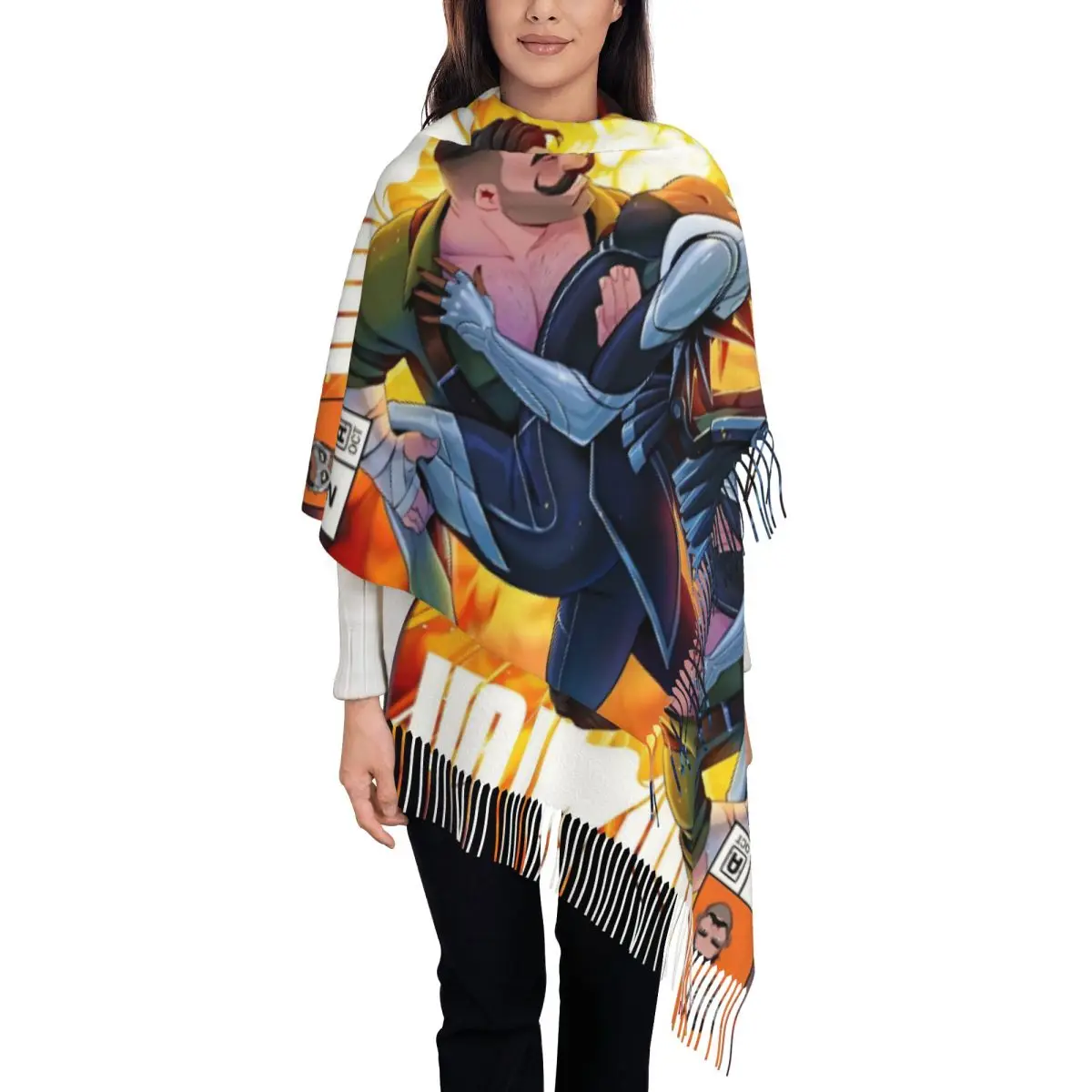Women's Tassel Scarf Dispatch Game Large Winter Warm Shawl and Wrap Punch Up Coupe Gifts Pashmina Scarves
Women's Tassel Scarf Dispatch Game Large Winter Warm Shawl and Wrap Punch Up Coupe Gifts Pashmina Scarves