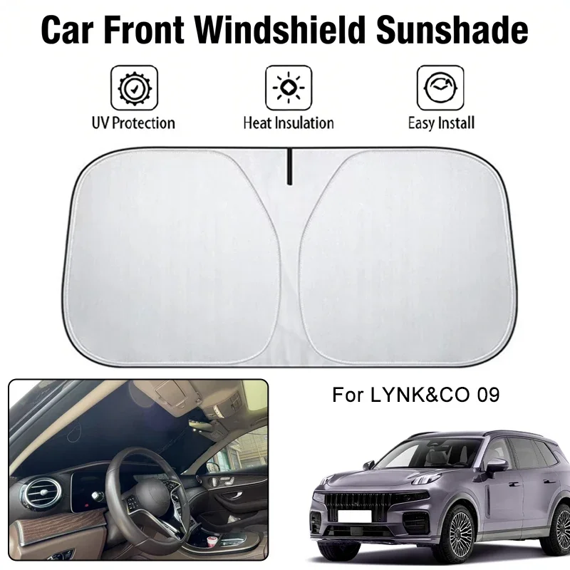 Foldable Car Windshield Sun Shade UV Block Heat Insulation For LYNK&CO 09 Interior Protection Accessories
Foldable Car Windshield Sun Shade UV Block Heat Insulation For LYNK&CO 09 Interior Protection Accessories