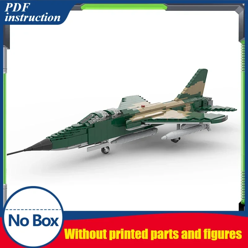 Moc строительные кирпичи военная модель F-105G Wild Weasel Fighter технология модульные блоки подарки рождественские игрушки наборы «сделай сам» сборка 
Moc строительные кирпичи военная модель F-105G Wild Weasel Fighter технология модульные блоки подарки рождественские игрушки наборы «сделай сам» сборка